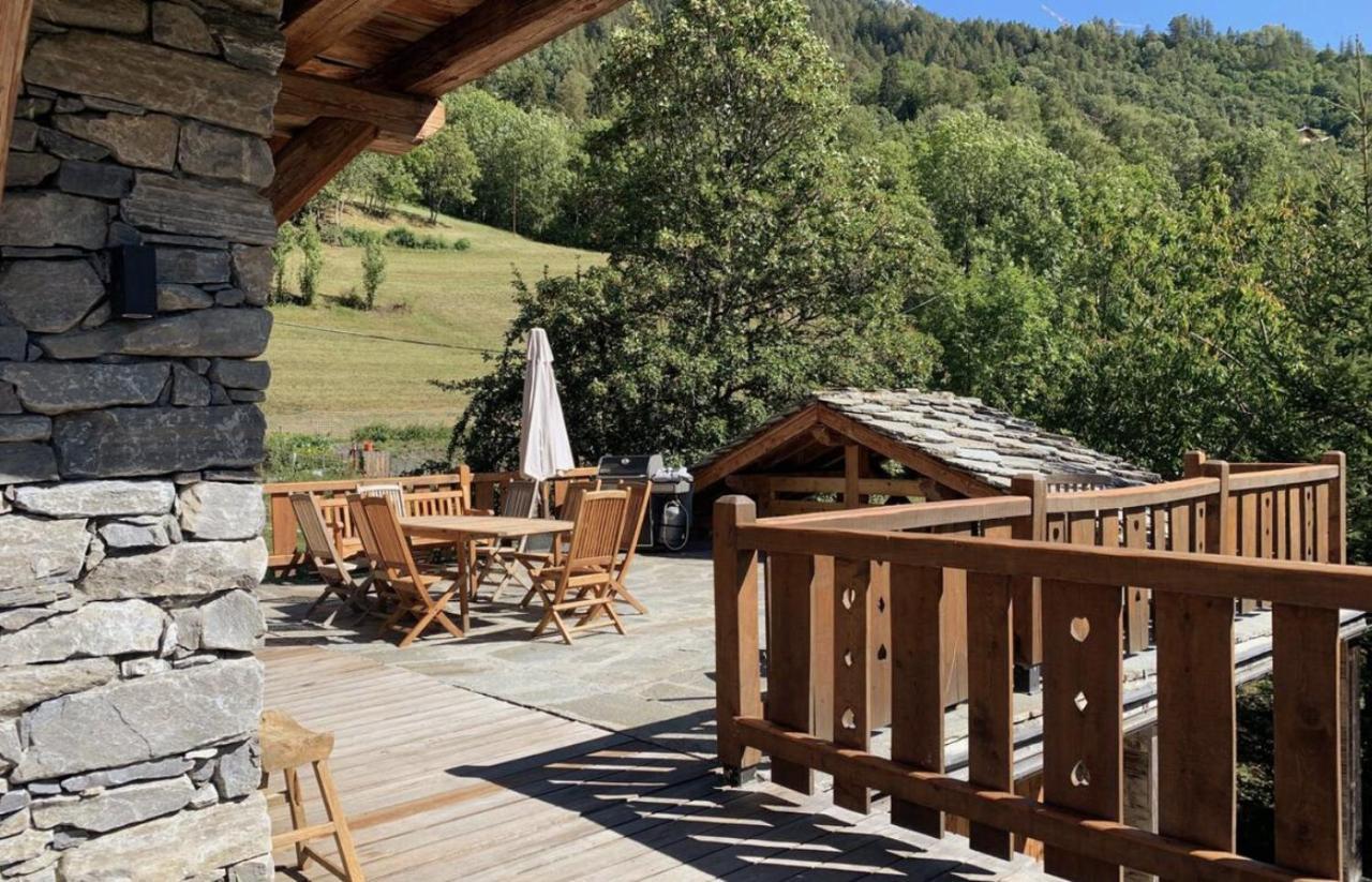 Chalet Ruitor, Chalet 500 M2 Luxueux De Caractere Sainte-Foy-Tarentaise Luaran gambar