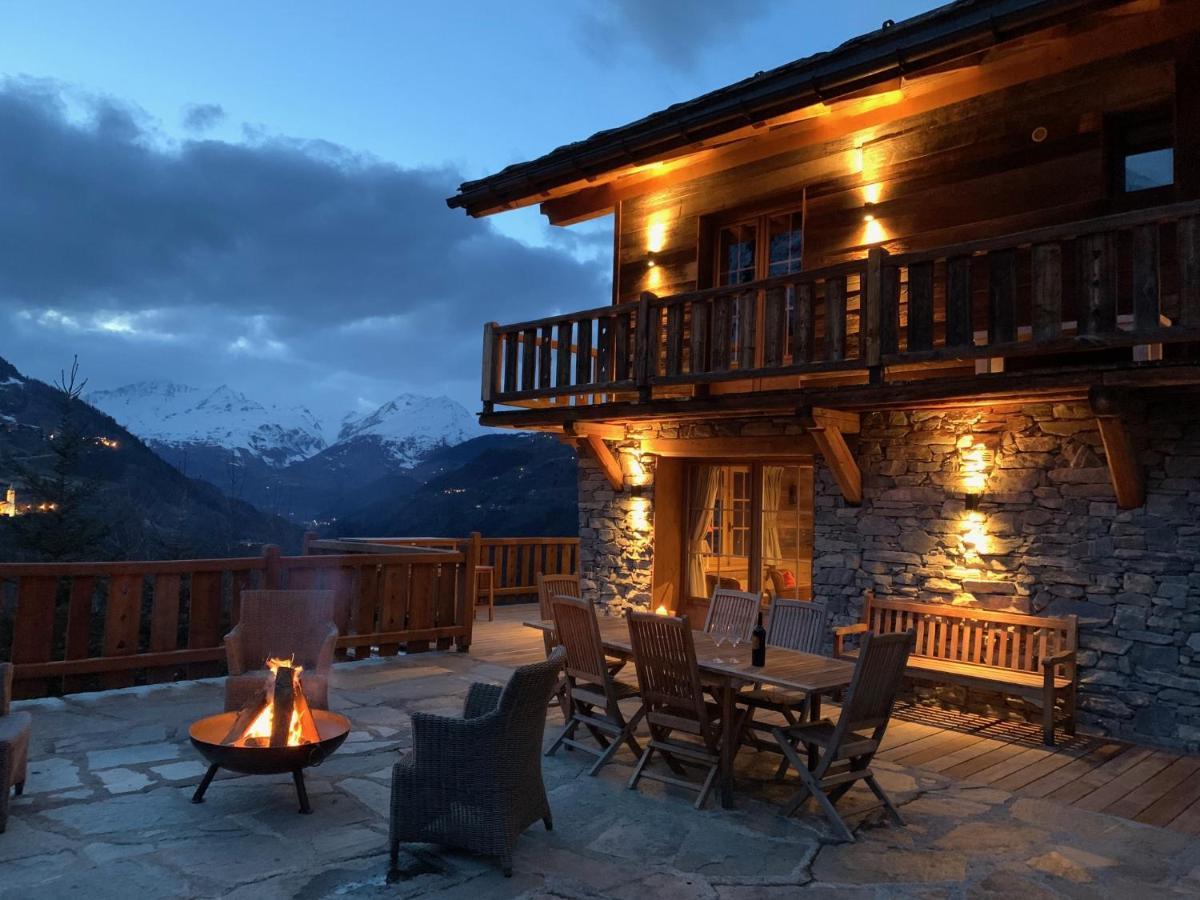 Chalet Ruitor, Chalet 500 M2 Luxueux De Caractere Sainte-Foy-Tarentaise Luaran gambar