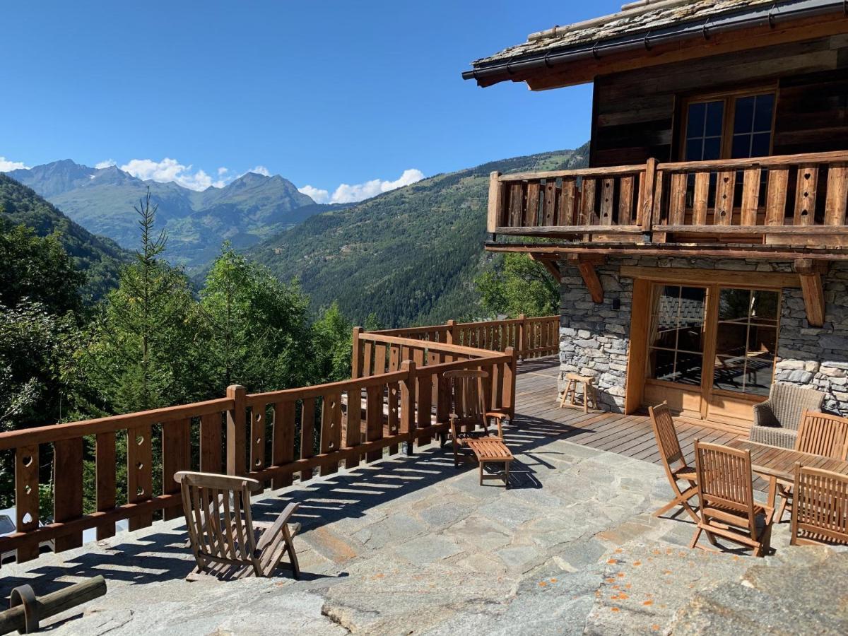 Chalet Ruitor, Chalet 500 M2 Luxueux De Caractere Sainte-Foy-Tarentaise Luaran gambar