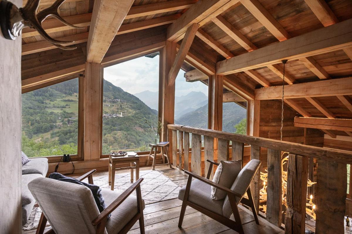 Chalet Ruitor, Chalet 500 M2 Luxueux De Caractere Sainte-Foy-Tarentaise Luaran gambar
